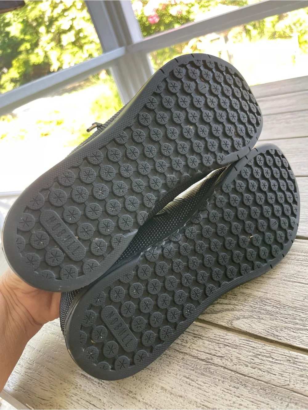 NOBULL All-Black Unisex Athletic Trainer Sneakers Womens 11.5 Mens 10